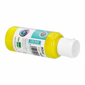 Pintura acrilica liderpapel bote de 80 ml amarillo