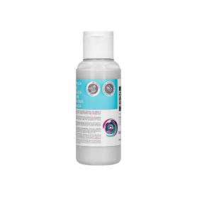 Pintura acrilica liderpapel bote de 80 ml blanco