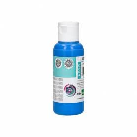 Pintura acrilica liderpapel bote de 80 ml cian