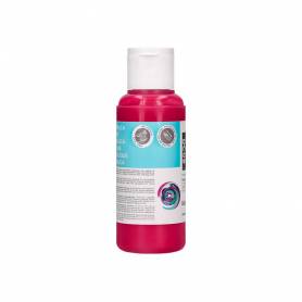 Pintura acrilica liderpapel bote de 80 ml magenta