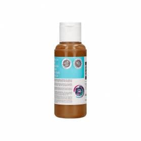 Pintura acrilica liderpapel bote de 80 ml marron