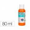 Pintura acrilica liderpapel bote de 80 ml naranja - DC07