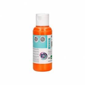 Pintura acrilica liderpapel bote de 80 ml naranja