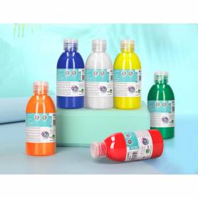 Pintura acrilica liderpapel bote de 250 ml blanco