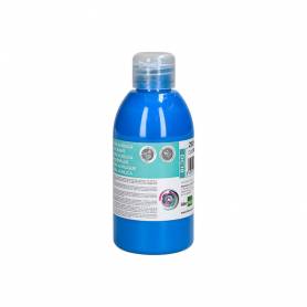 Pintura acrilica liderpapel bote de 250 ml cian