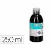 Pintura acrilica liderpapel bote de 250 ml negro - DC22