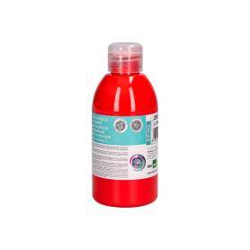 Pintura acrilica liderpapel bote de 250 ml rojo