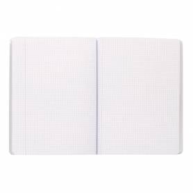 Libreta liderpapel antartik a5+ plus cosida 48 hojas 90g/m2 cuadro 4mm con margen 6 colores surtidos