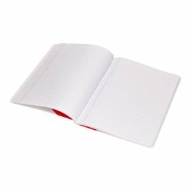 Libreta liderpapel antartik a5+ plus cosida 48 hojas 90g/m2 rayado horizontal con margen 6 colores surtidos