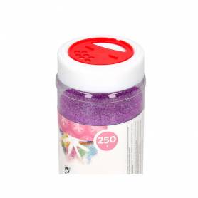 Purpurina liderpapel fantasia color metalico violeta pastel bote de 250 gr