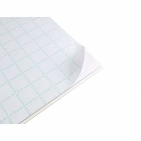 Carton pluma liderpapel blanco adhesivo 1 cara 70x100cm espesor 10 mm