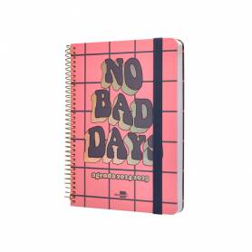 Agenda escolar liderpapel año 24 - 25 curso fantasia bad days día página a5