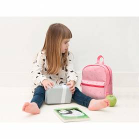 Cartera preescolar liderpapel mochila infantil diseño rosa 250x115x210 mm