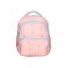 Cartera escolar liderpapel mochila multibolsillo infantil rainbows rosa - ME40