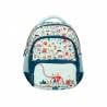 Cartera escolar liderpapel mochila multibolsillo infantil cars azul - ME43