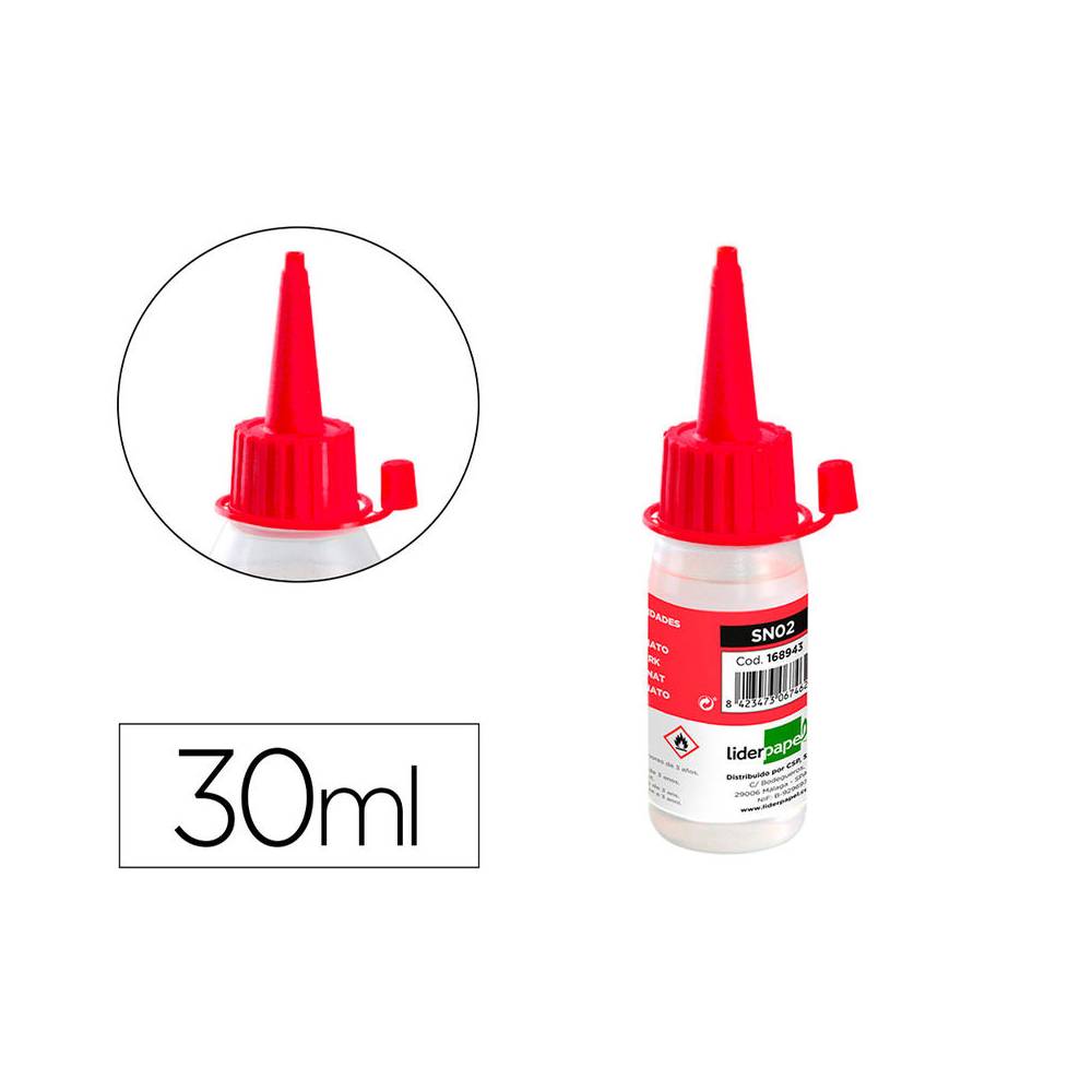 Silicona liquida liderpapel para manualidades bote de 30 ml