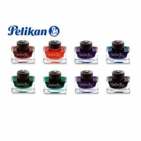 Tinta estilografica pelikan edelstein tintero set de 8 colores surtidos frasco 50 ml