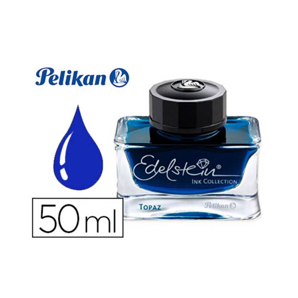 Tinta estilografica pelikan edelstein topaz bote 50 ml