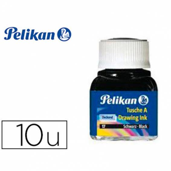 Tinta china pelikan colores surtidos bote 10 ml