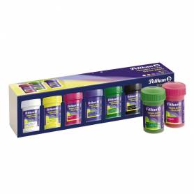 Tempera pelikan escolar 25 ml caja 6 colores surtidos