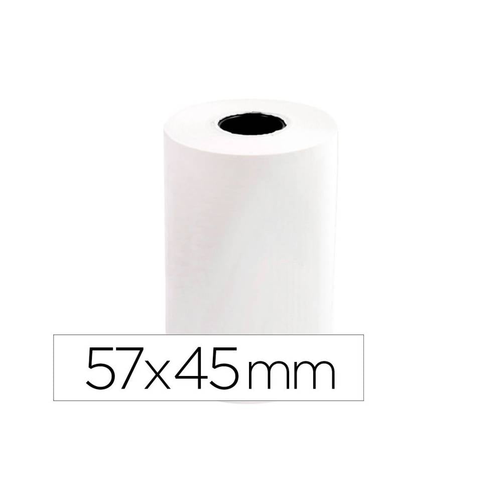 Rollo sumadora q-connect termico 57x45x11 mm 58 gr sin bisfenol a