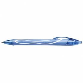 Boligrafo bic gelocity quick dry retractil tinta gel turquesa punta de 0,7 mm