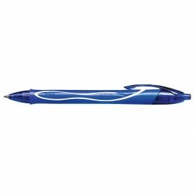 Boligrafo bic gelocity quick dry retractil tinta gel azul punta de 0,7 mm