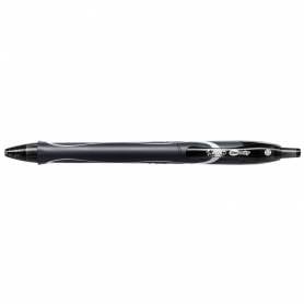 Boligrafo bic gelocity quick dry retractil tinta gel negro punta de 0,7 mm