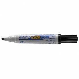 Rotulador bic velleda para pizarra negro punta biselada 5,9 mm