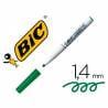 Rotulador bic velleda para pizarra verde punta redonda 1,4 mm