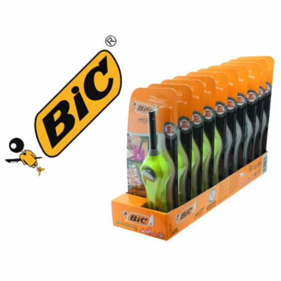 Encendedor bic megalighter multiusos con gancho retractil