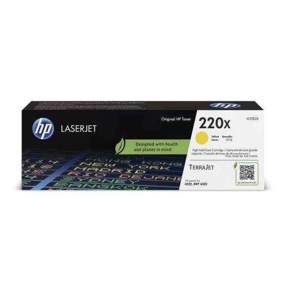 HP Toner Original laserJet 220X amarillo XL - W2202X