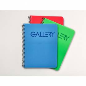 Cuaderno espiral liderpapel microperforado a5 80h horizontal 5 colores 6 taladros gallery - 