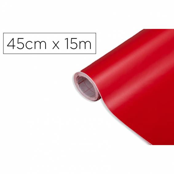 Rollo adhesivo d-c-fix rojo señales ancho 45 cm largo 15 mt - 200-1274