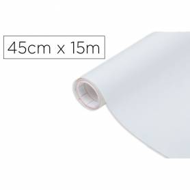 Rollo adhesivo d-c-fix blanco mate ancho 45 cm largo 15 mt - 200-0100