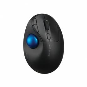 Raton kensington optico trackball tb450 pro fit ergo 1600 dpi inalambrico color negro azul - K72194WW