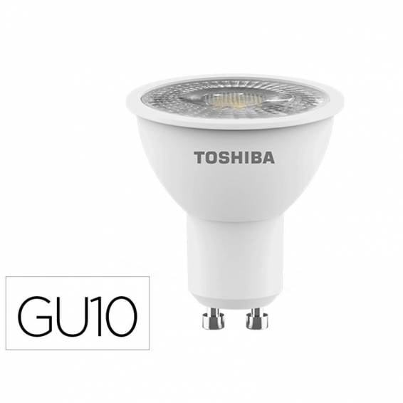 Bombilla led toshiba gu10 5.5w 3000k luz calida - 384907