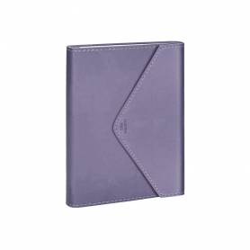 Agenda encuadernada liderpapel psara a5 2025 día página color violeta papel 70 gr - 