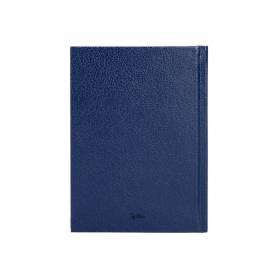 Agenda encuadernada liderpapel corfu a5 2025 día página azul papel 60 gr - 