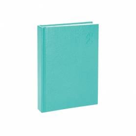 Agenda encuadernada liderpapel corfu a5 2025 dia pagina c olor verde menta papel 60 gr - 