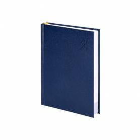 Agenda encuadernada liderpapel corfu a6 2025 día página azul papel 60 gr - 