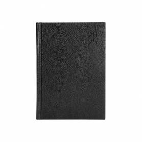 Agenda encuadernada liderpapel corfu a4 2025 día página negro papel 60 gr - 