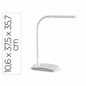 Lampara de escritorio maul led pearly tres niveles intensidad color blanco 106x375x357 mm - 8201702