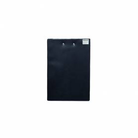 Portanotas maul din a5 carton plastificado pvc con pinza color negro - 2335390