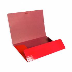 Carpeta liderpapel gomas din a3 3 solapas carton plastificado 800 gr colores surtidos - CG42