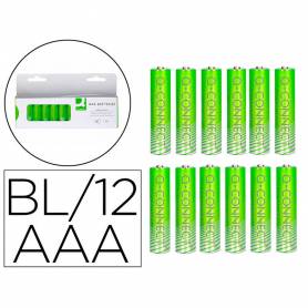 Pila q-connect alcalina aaa blister con 12 unidades - KF14342