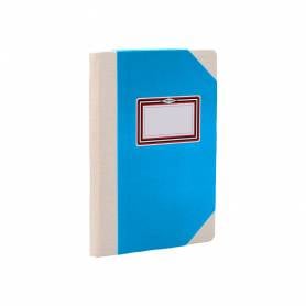 Libro cartone cosido fernandes flecha din a4+ liso 50 hojas 100 gr azul - 102455099