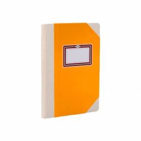 Libro cartone cosido fernandes flecha din a4+ liso 50 hojas 100 gr naranja - 102474099