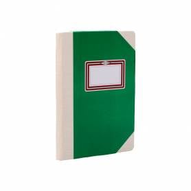 Libro cartone cosido fernandes flecha din a4+ liso 50 hojas 100 gr verde - 102455299