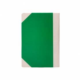 Libro cartone cosido fernandes flecha din a4+ rayado horizontal 50 hojas 100 gr verde - 102821399